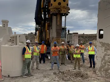 Team of the teller dam Project of Bauer Foundation Corp