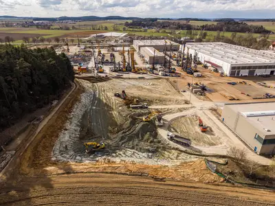 Bauer Resources was contracted to execute the earthwork.